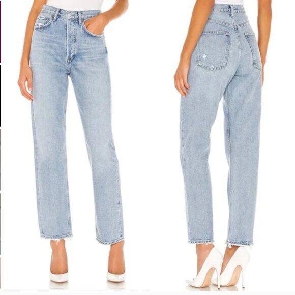 AGOLDE 90's Mid Rise Loose Fit Jeans - Picture 1 of 8
